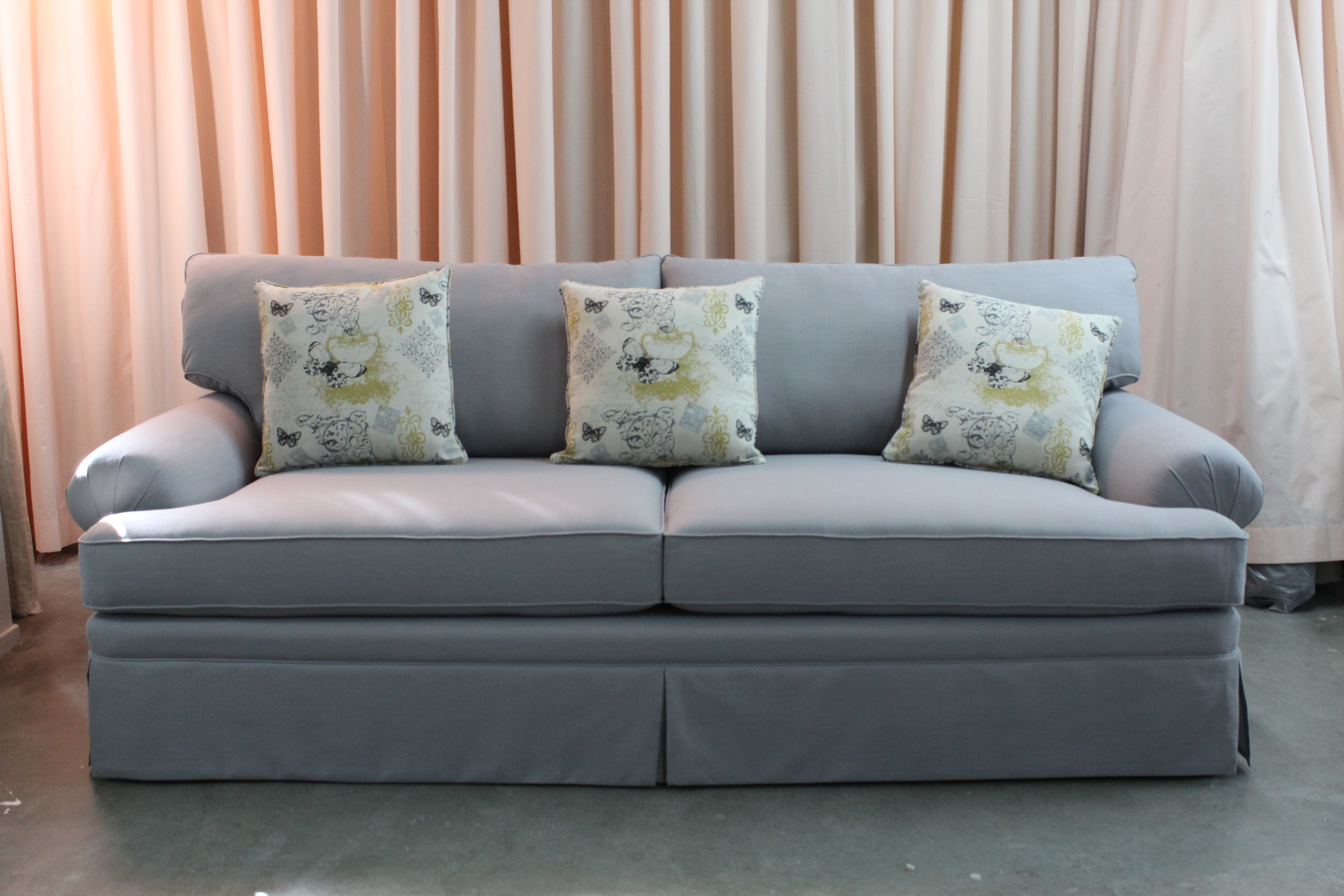 Sofa with Funky Cushions